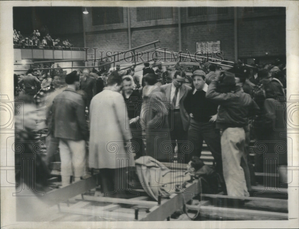 1947 Basketball Fans Removal Student - Historic Images
