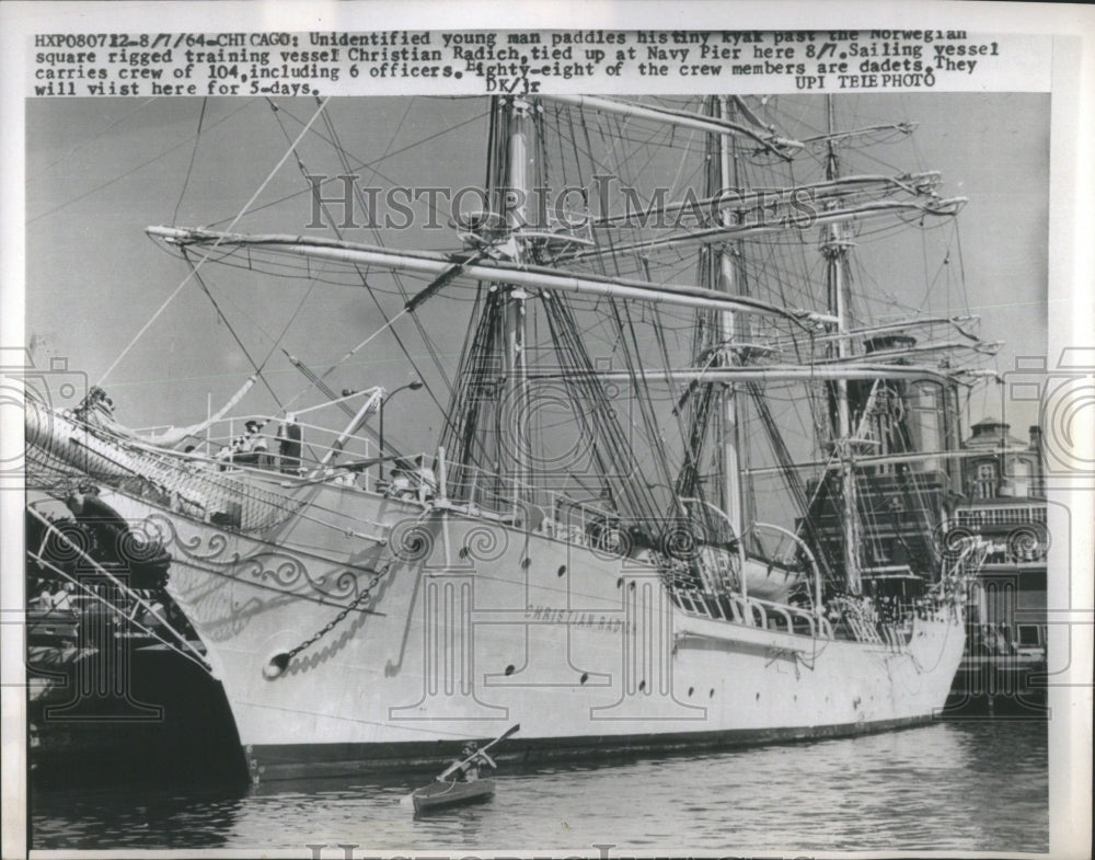 1964 Capacity Ship Size Cargo Boat Marine - Historic Images