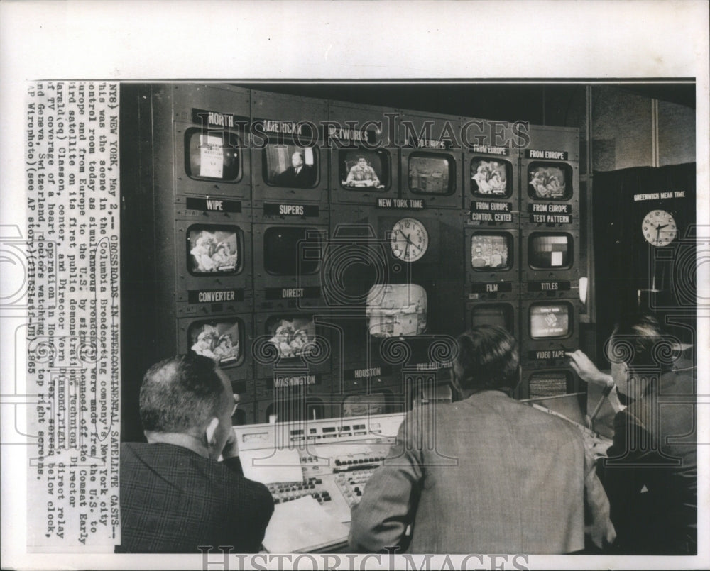 1965 Network Name Columbia System US Major - Historic Images