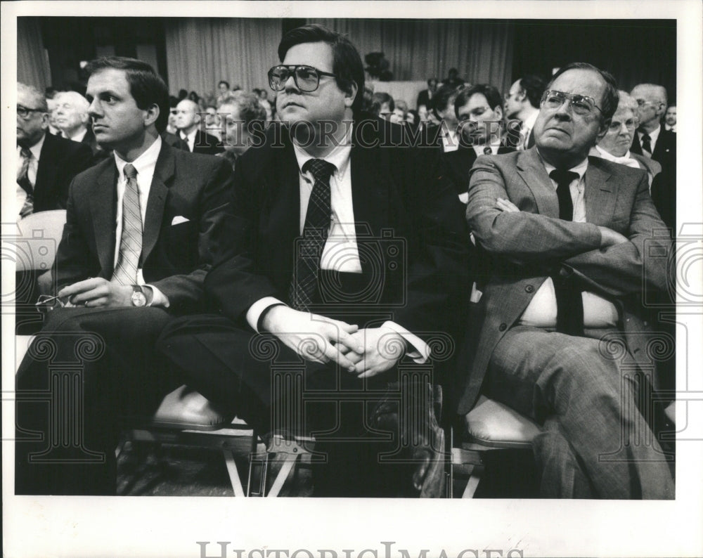 1985 Fairness Media Leaders CBS Meeting - Historic Images