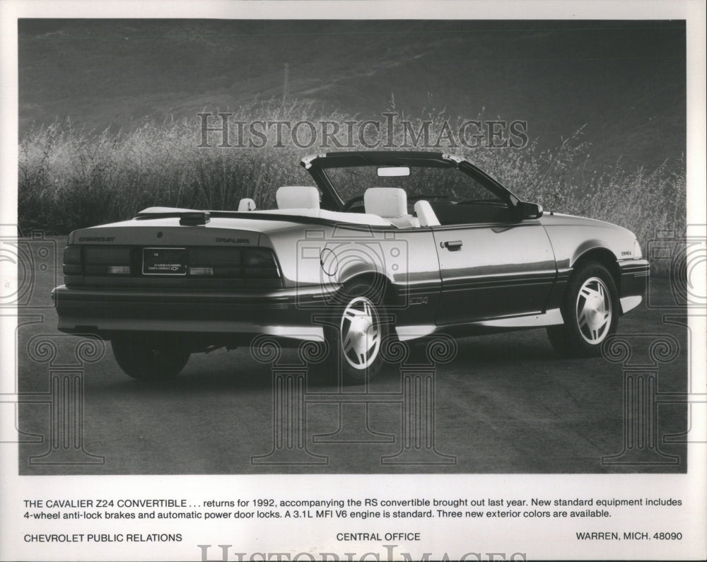 1993 Chevrolet Cavalier Z24 Convertible - Historic Images