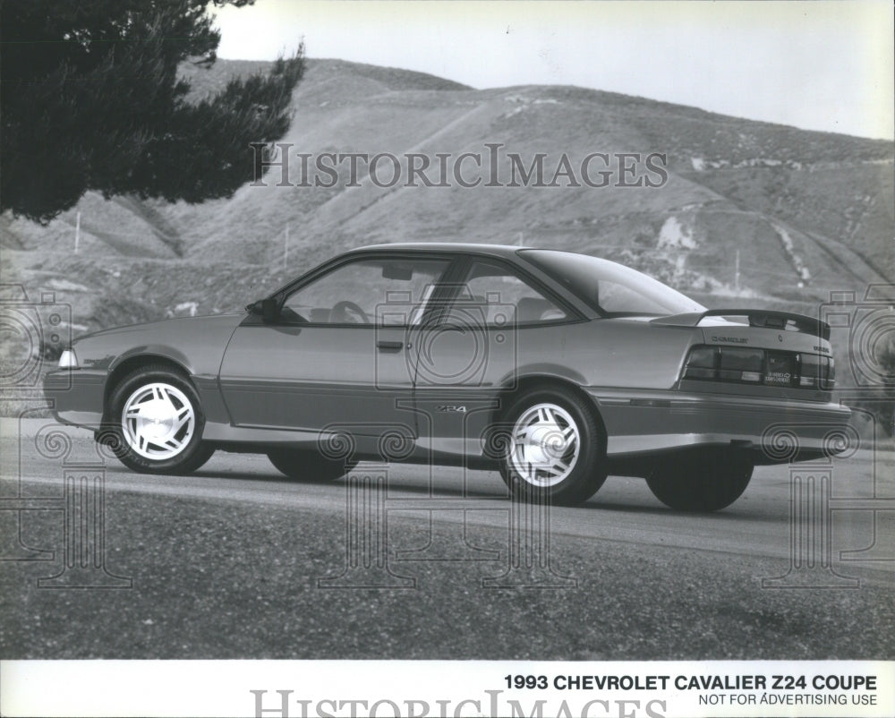 1993 Car Chevrolet Cavalier Coupe - Historic Images