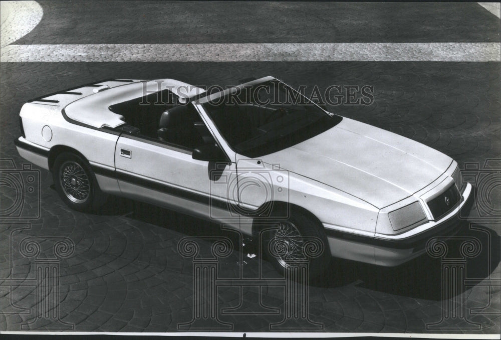 1989 Chrysler Lebaron convertible Mustang - Historic Images