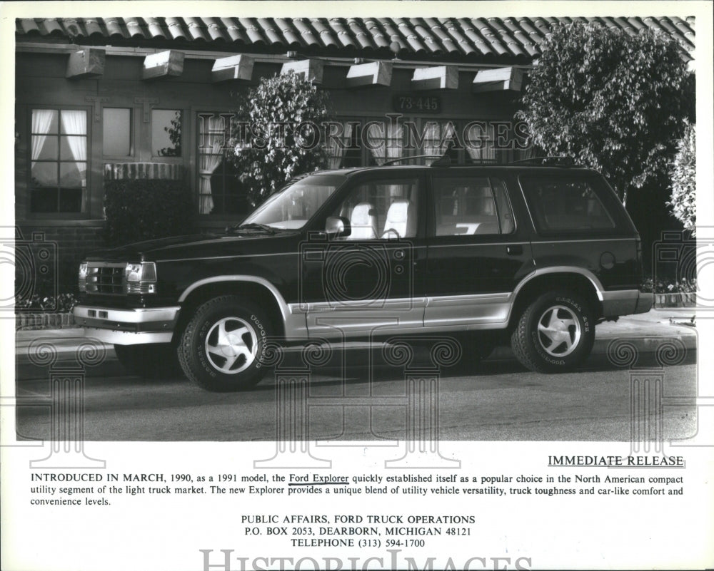 1990 1991 Ford Explorer - Historic Images