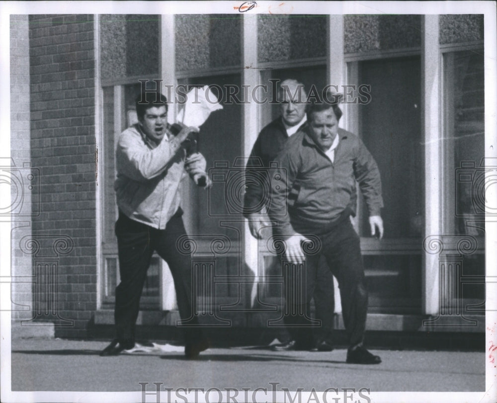 1968 Press Photo Bernard Garbus Teamster - Historic Images