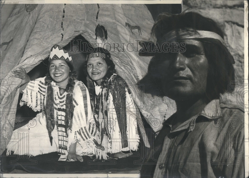 1940 Hopi Indians De Smet Idaho Ceremony - Historic Images