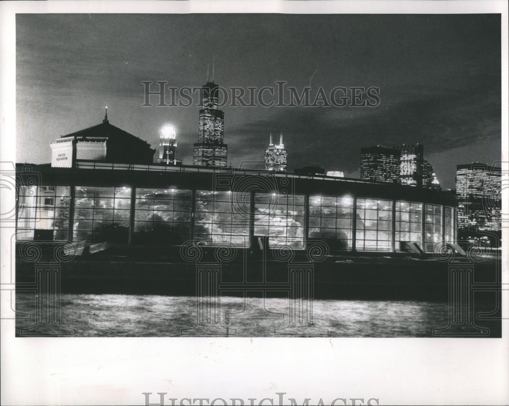 1990 Press Photo The Oceanarium set to open at Shedd Aquarium - Historic Images