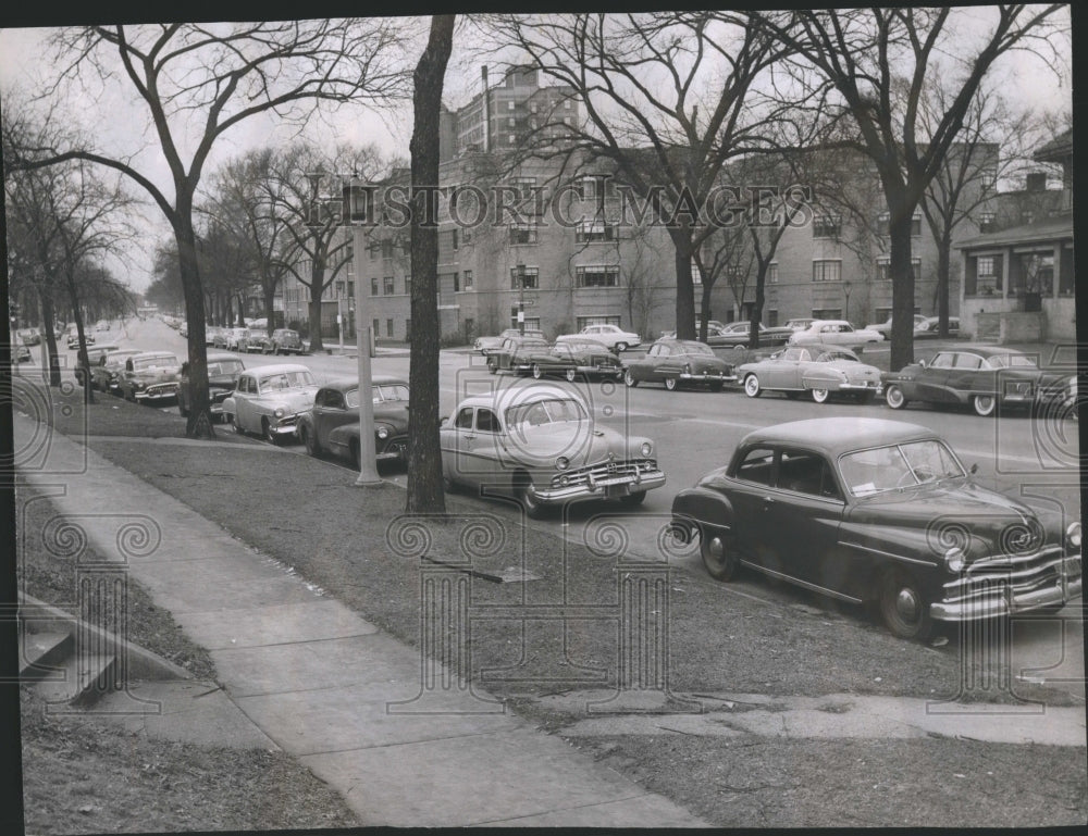 1953 Chicago Police Ticket All Parked Cars - Historic Images