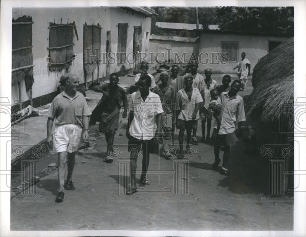 1963 Abeokuta Nigeria Iberekoda leper - Historic Images