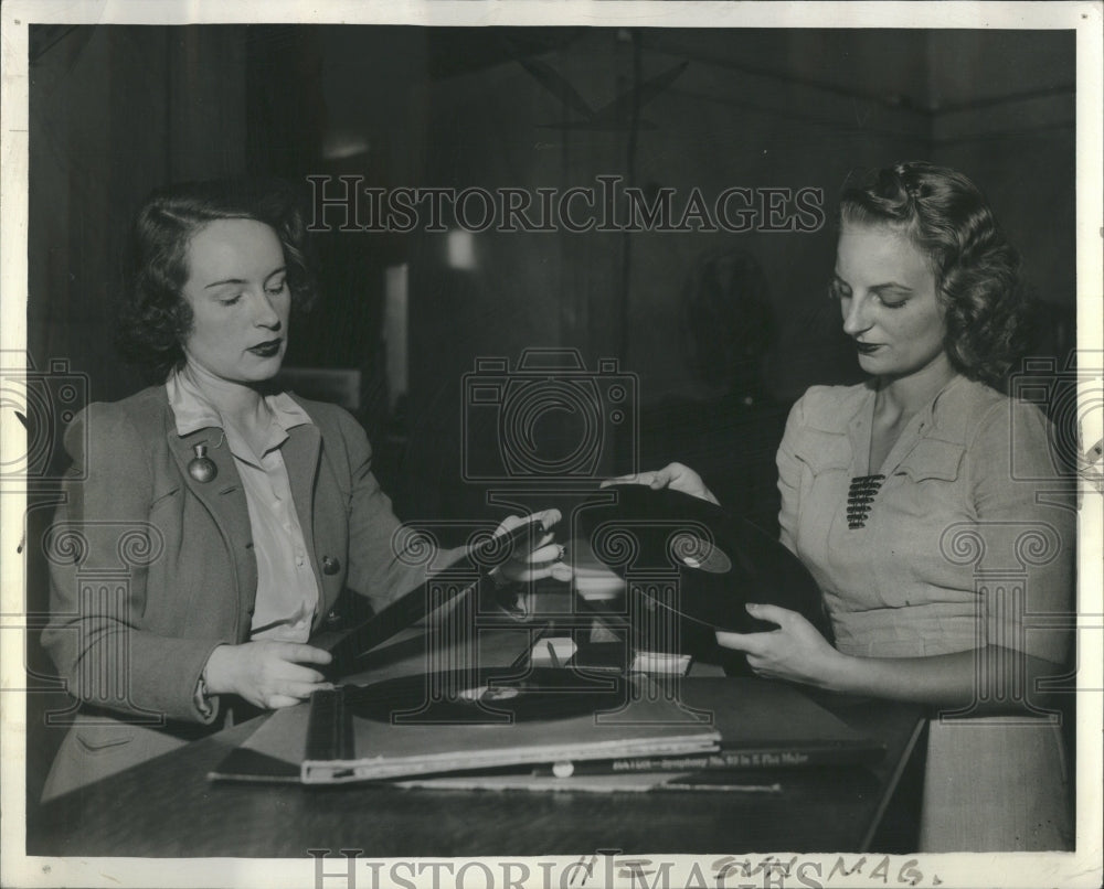 1941 Kathleen Plum Records Music Allien - Historic Images