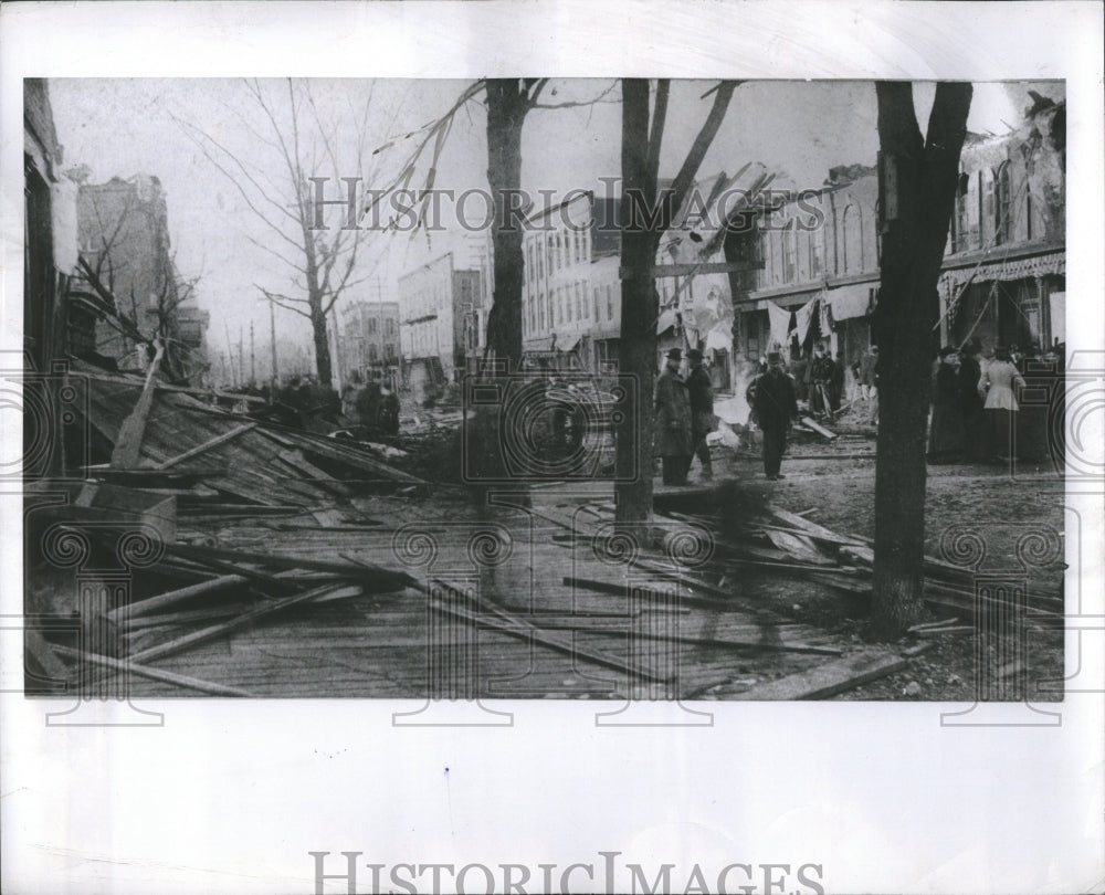 1946 Main Street 50 Years Struck Tornado  - Historic Images