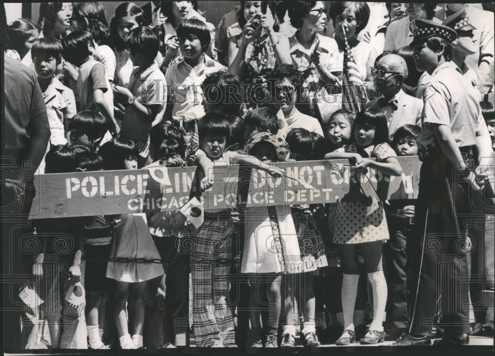 1973 Japanese children Committee Tanaka - Historic Images
