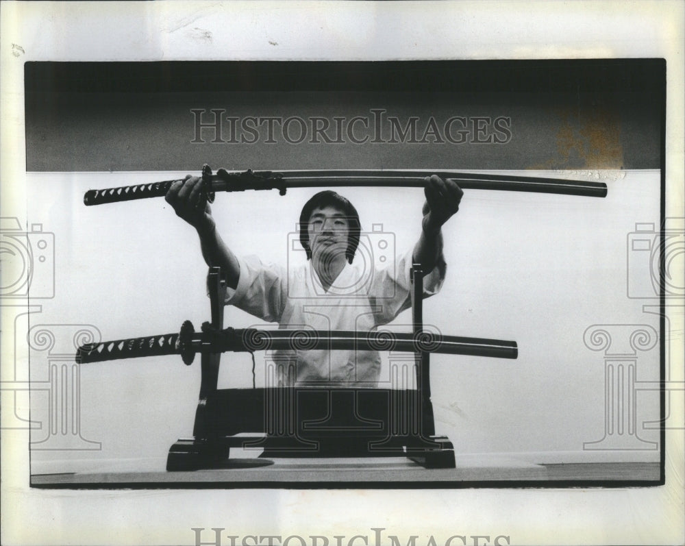 1983 Aikide Class Japanese Cultural Center - Historic Images