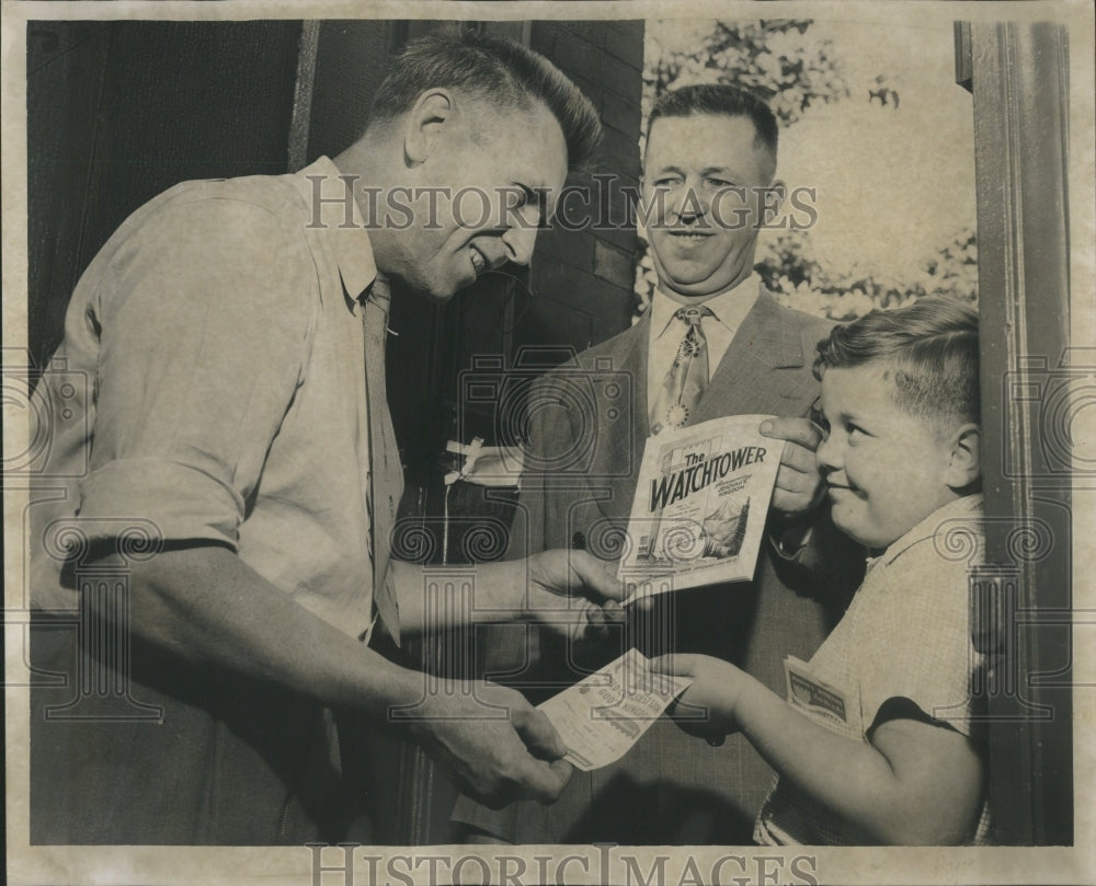 1955 Press Photo Bernard Nasierowaki Myrle Iowa Donald - RRR93085 - Historic Images