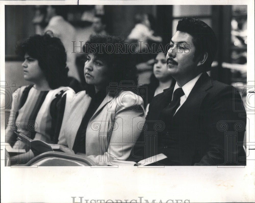 1985 Adam Jasso Julliana Cynthia Lay Minist - Historic Images