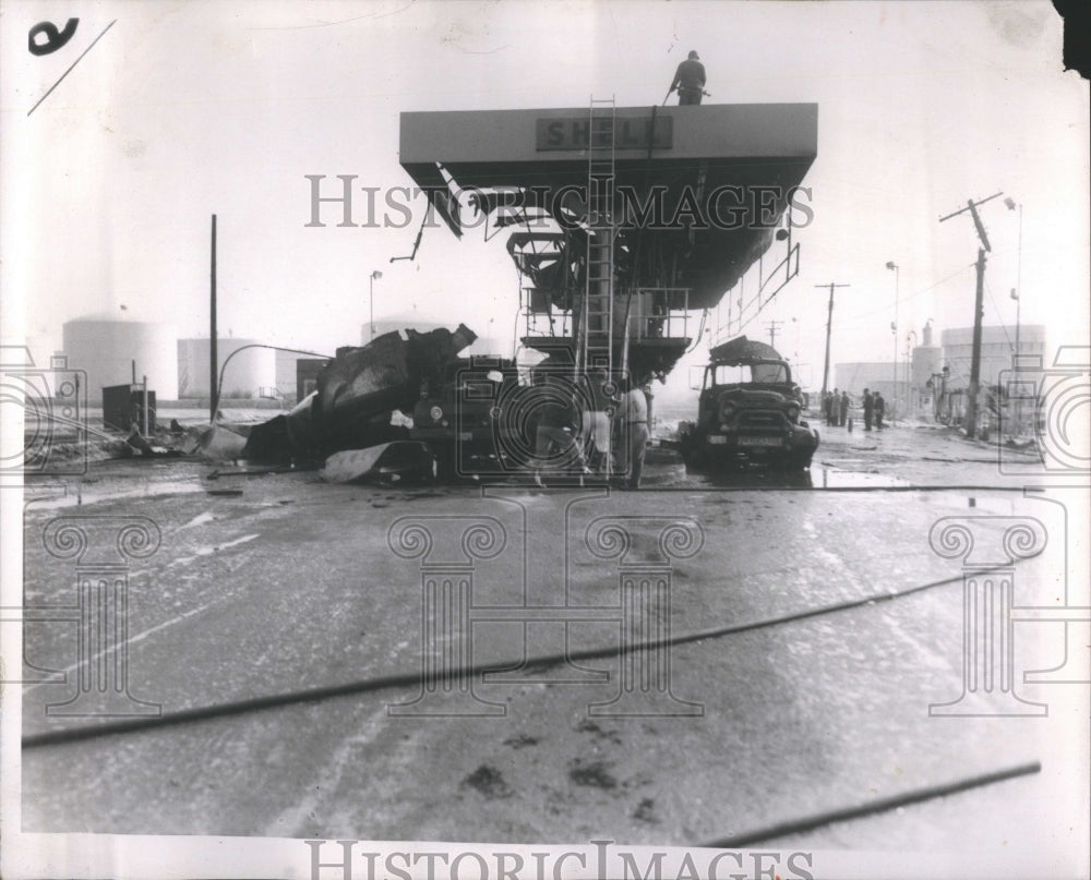 1963 Shell Oil Pipeline Michigan Hammond - Historic Images