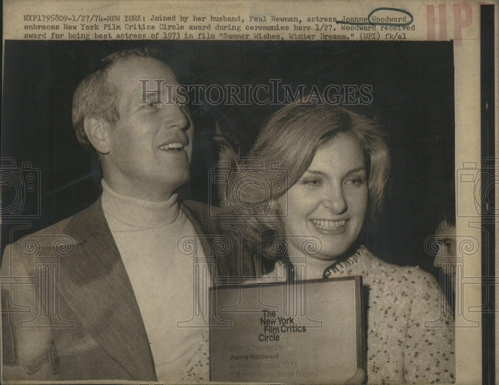 1974  Joanne Woodward New York Film - Historic Images