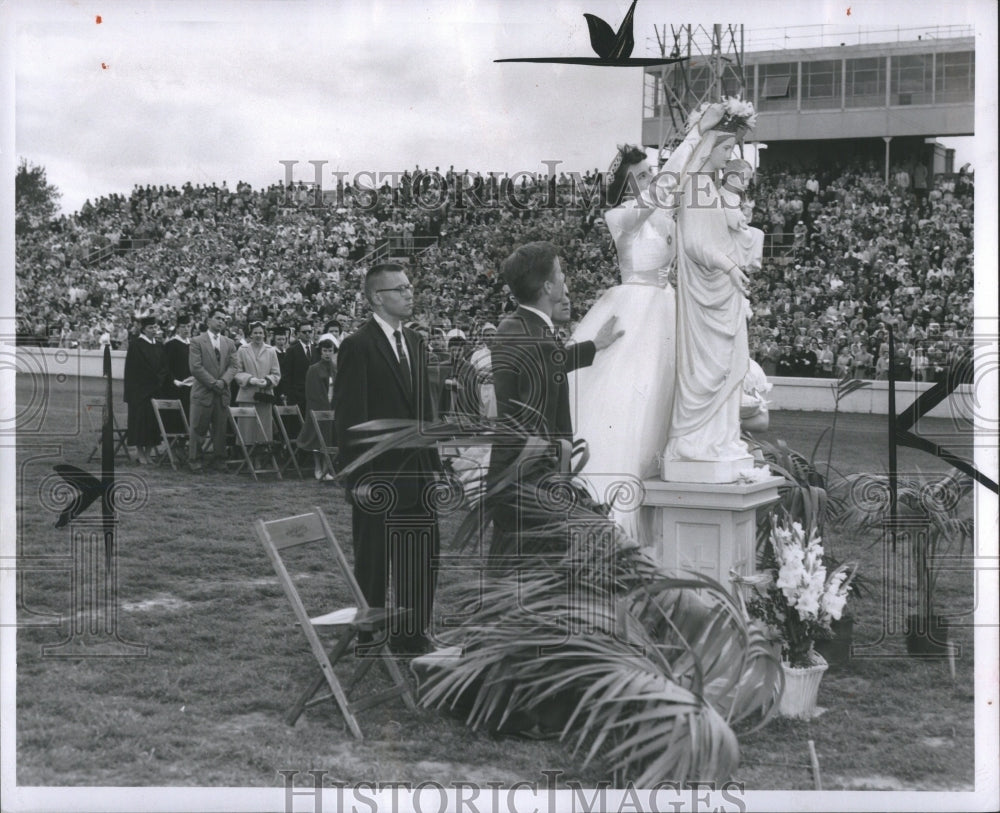 1955 Marian Day American Roman Catholics - Historic Images