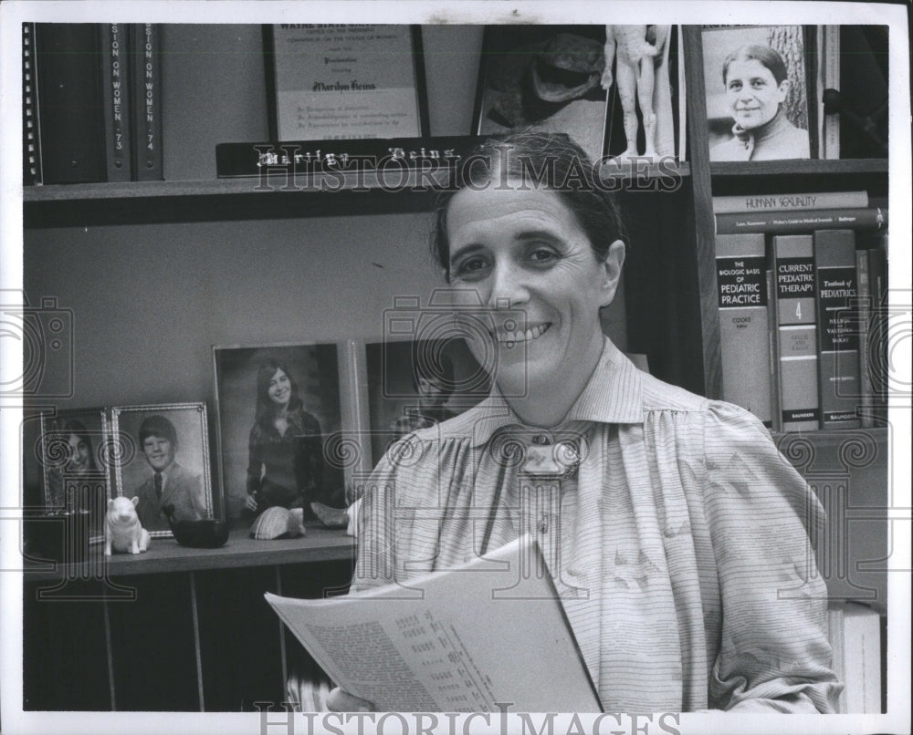 1978 Marilyn Heins Wayne State Office Dean - Historic Images