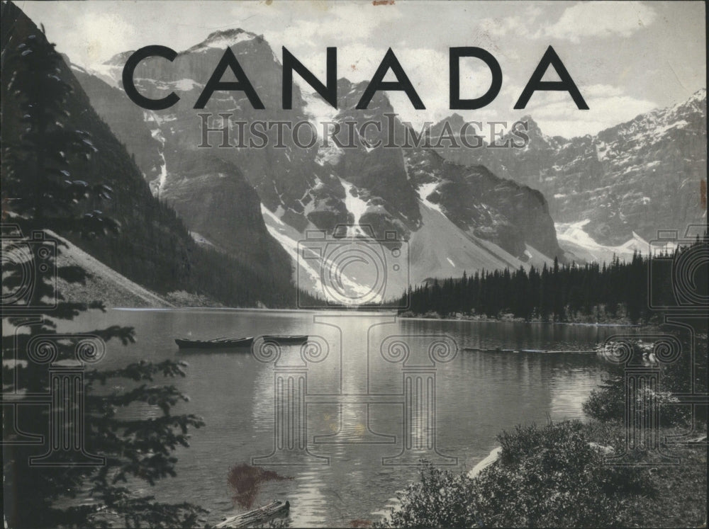 1933 Lake Louise Canada. - Historic Images