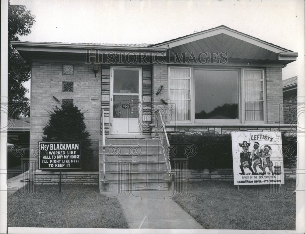 1966 William Hartigan Chicago Redent Rivil - Historic Images
