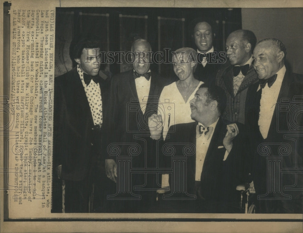 1975 Black Athletes Hall Frame - Historic Images