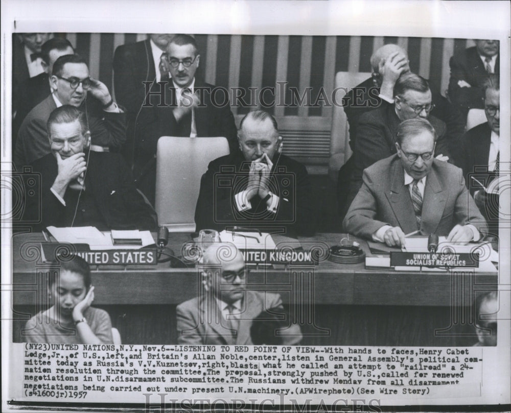 1957 United Nations Meet - Historic Images