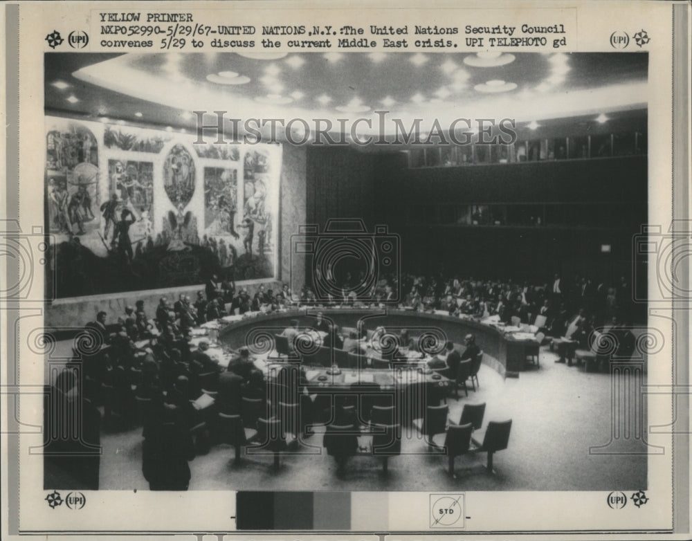 1967 United Nations Security Council - Historic Images