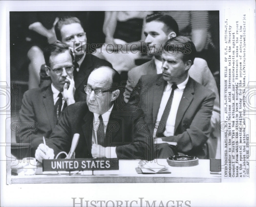 1964 Press Photo United Nations New York U.S. - Historic Images