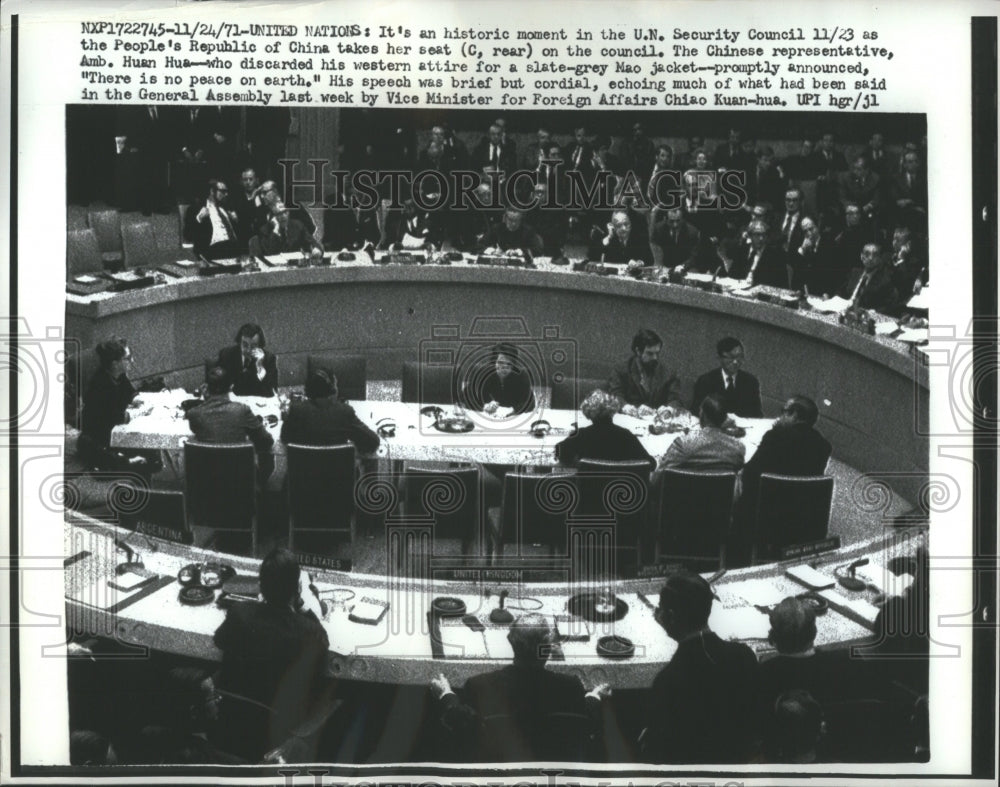 1971 United Nations Security Council - Historic Images