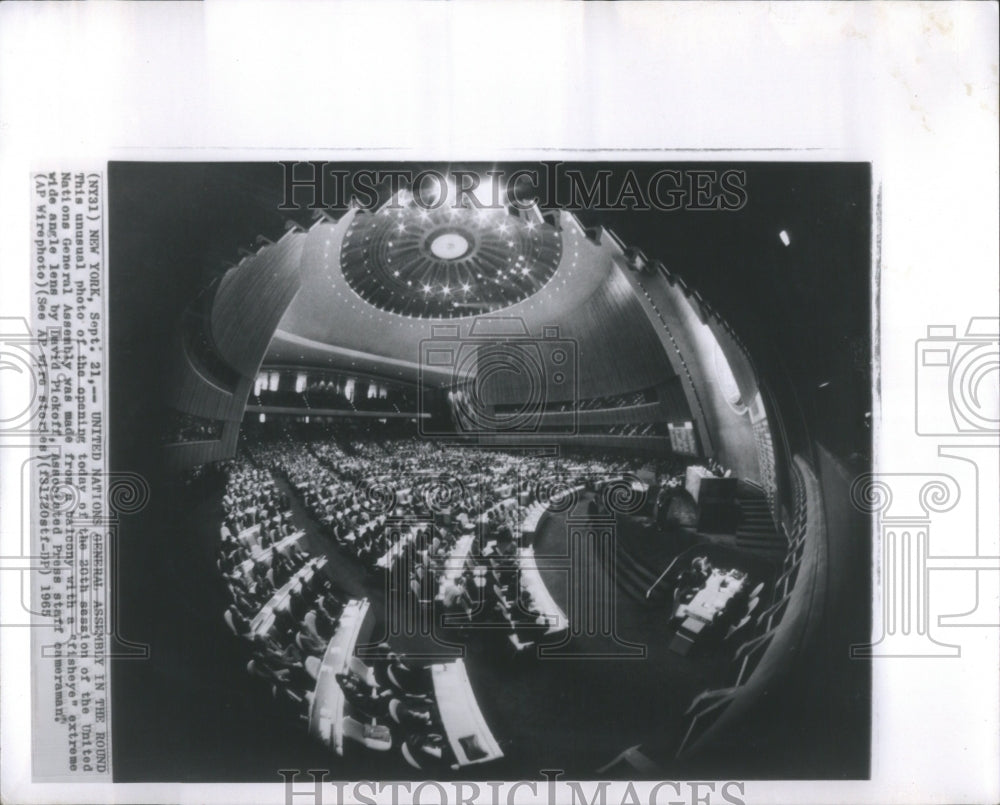 1965 20th  United Nations General Assembly - Historic Images