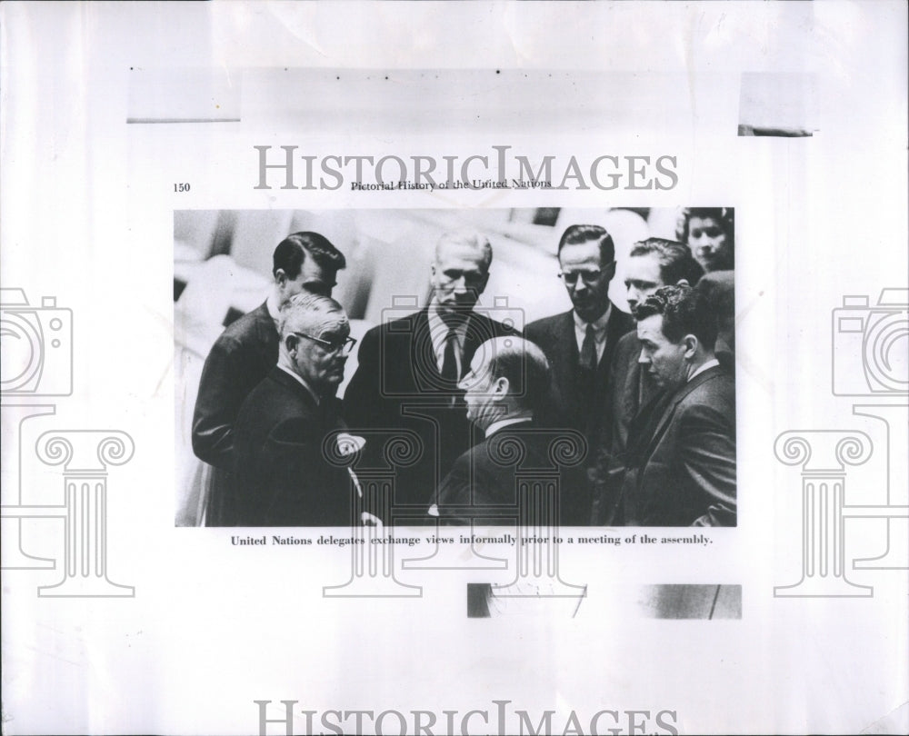 1939 United Nations Assembly Five Organ - Historic Images