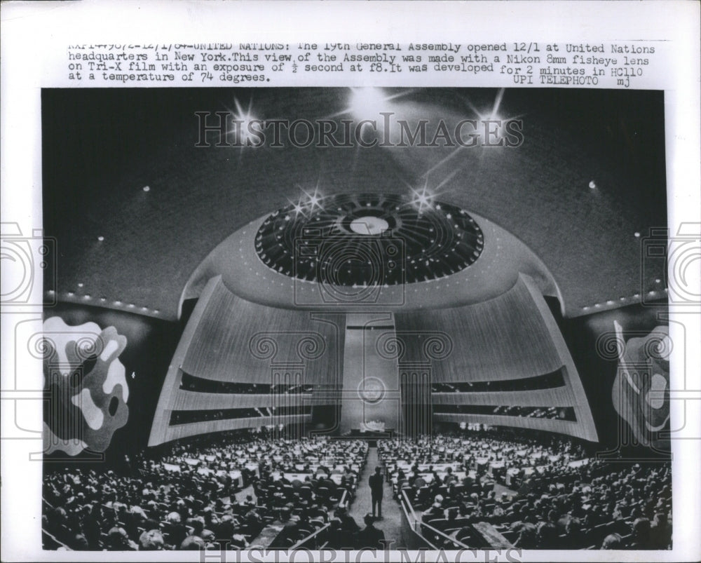 1964 United Nations General Assembly Opene - Historic Images