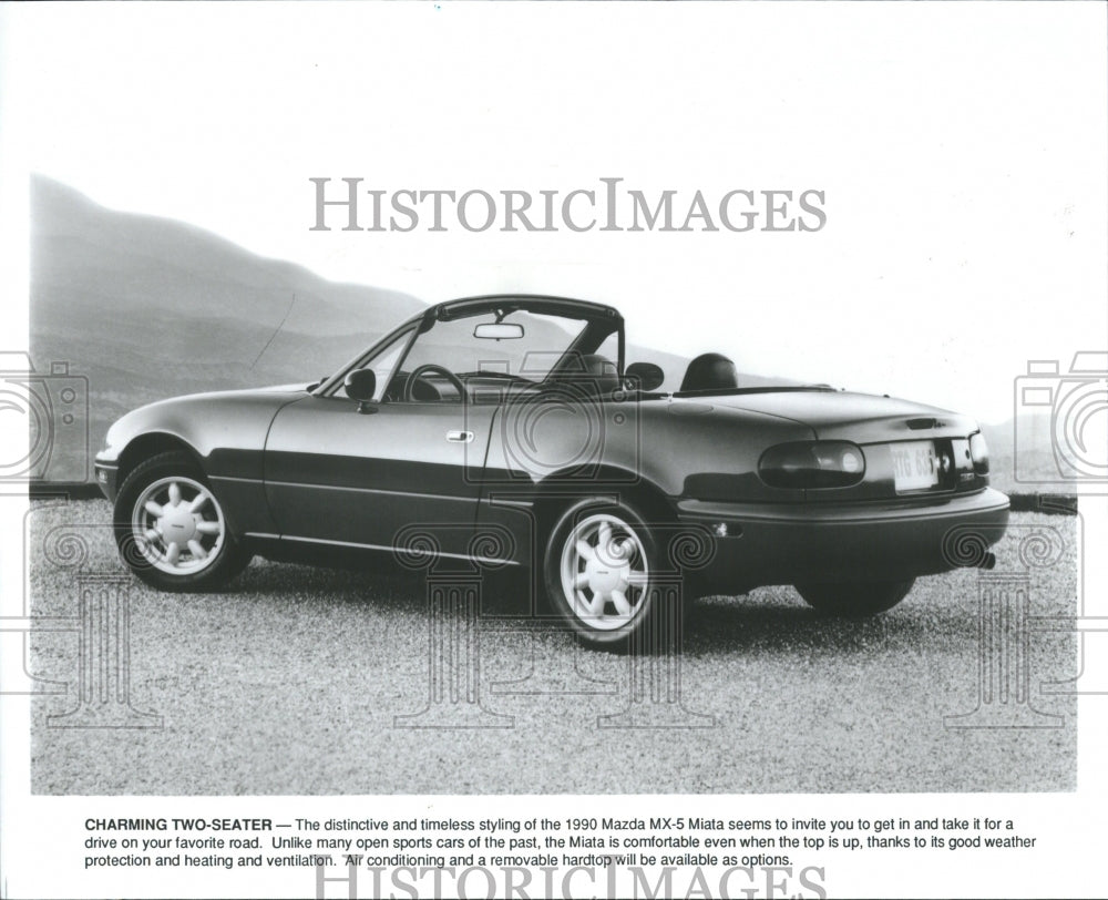 1989 Mazda Model MX-5 - Historic Images