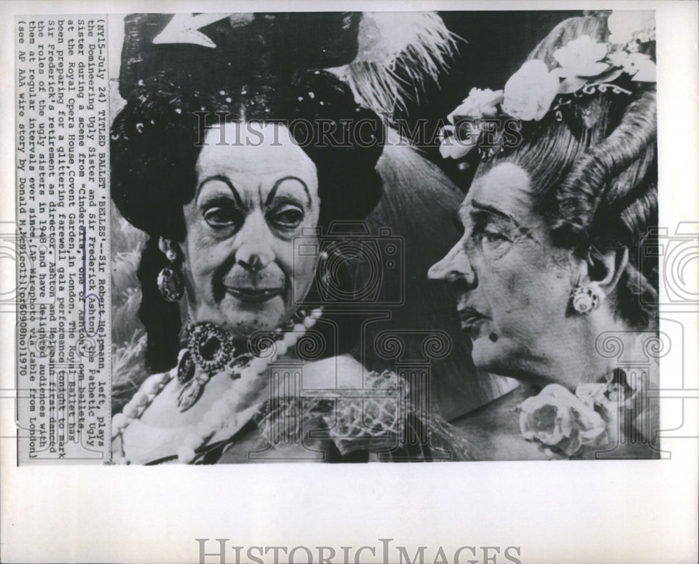 1970 "Belles" Sir Robert Helpmann - Historic Images