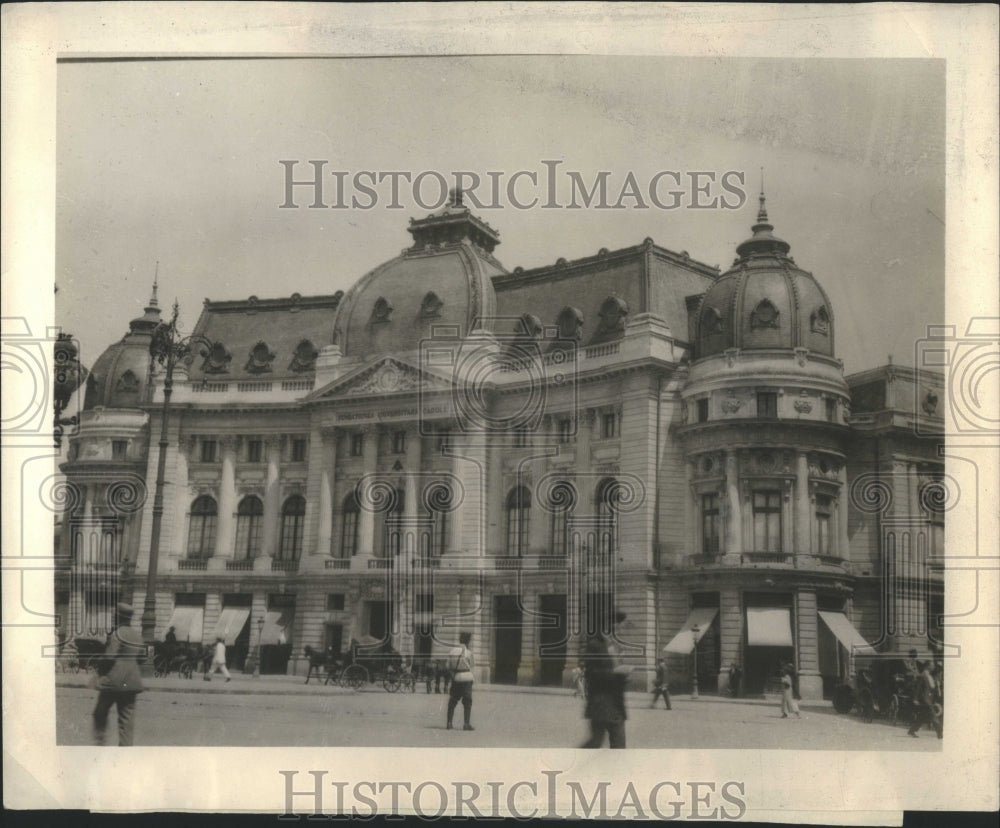 1924 University Bucharest Romania - Historic Images
