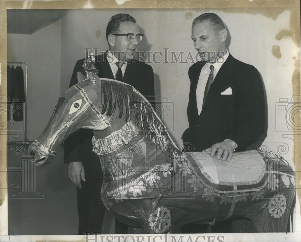 1968 Museum Contemporary Art Paper Horse - Historic Images