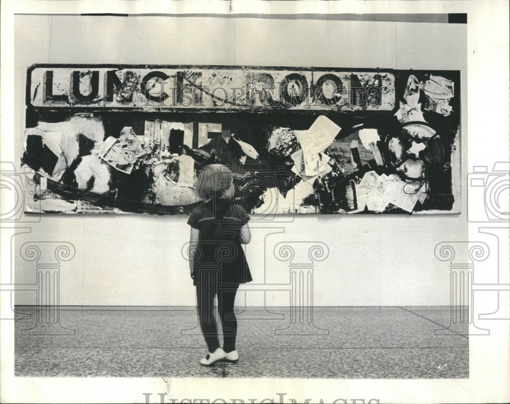 1966 Art Collage Project Upward Bound&#39;s  - Historic Images