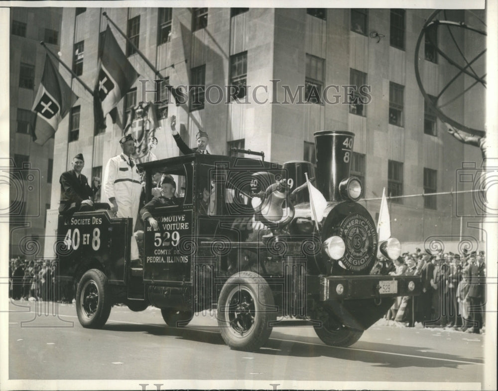 1937 Peoria American Legion Parade - Historic Images