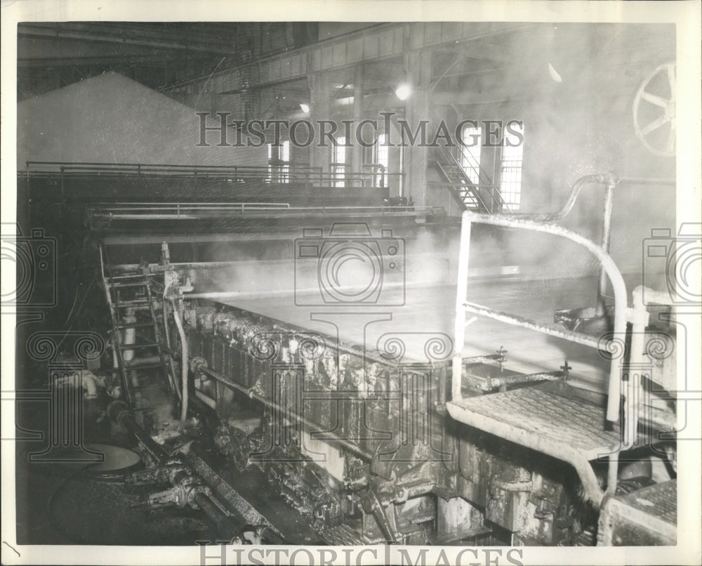 1942 Paper Machine Vat Great Lakes Company  - Historic Images