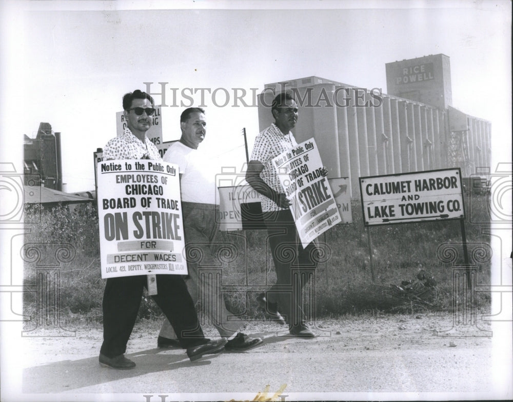 1960 Chicago Grain Workers Strike  - Historic Images