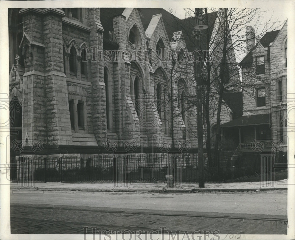1942 St Johns Church Father Reed Pastor  - Historic Images