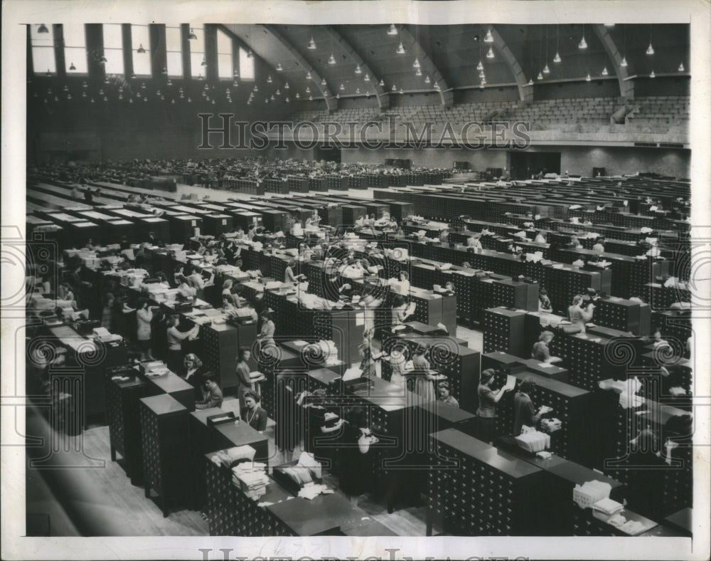 1947 FBI Identification Division DC Armory - Historic Images