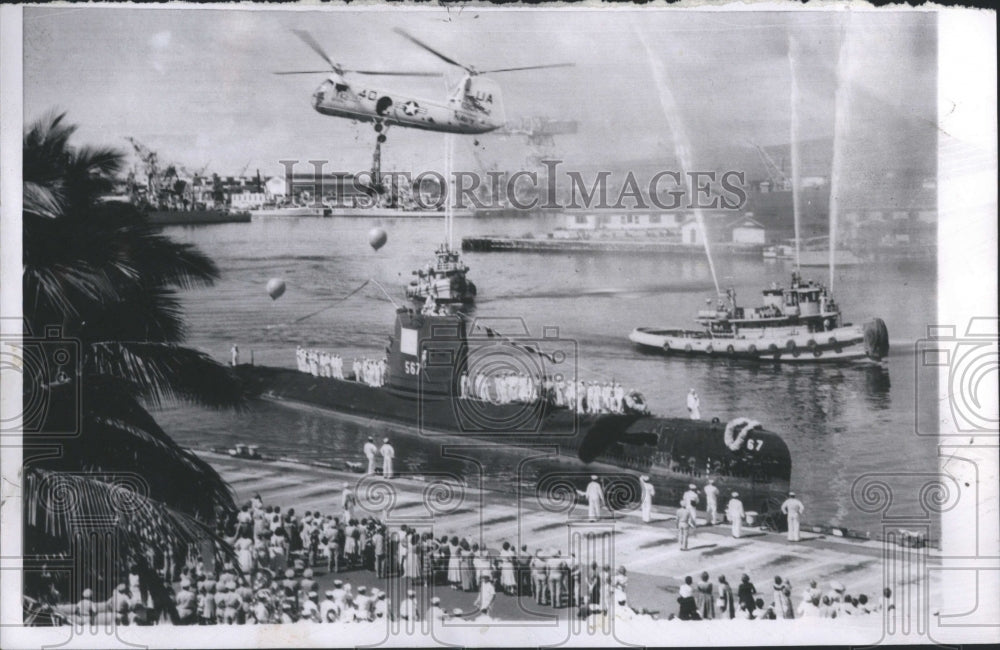 1958 USS Gudgeon - Historic Images