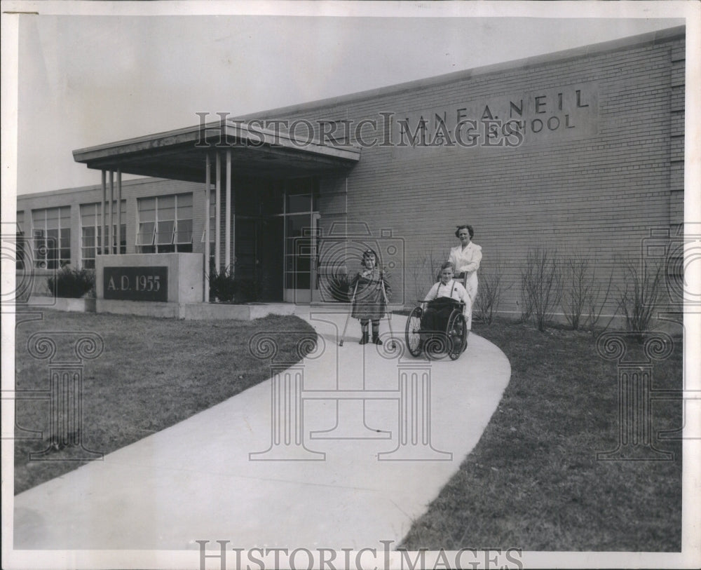 1957 Jane A.Neil School Lynette Olson Grade - Historic Images
