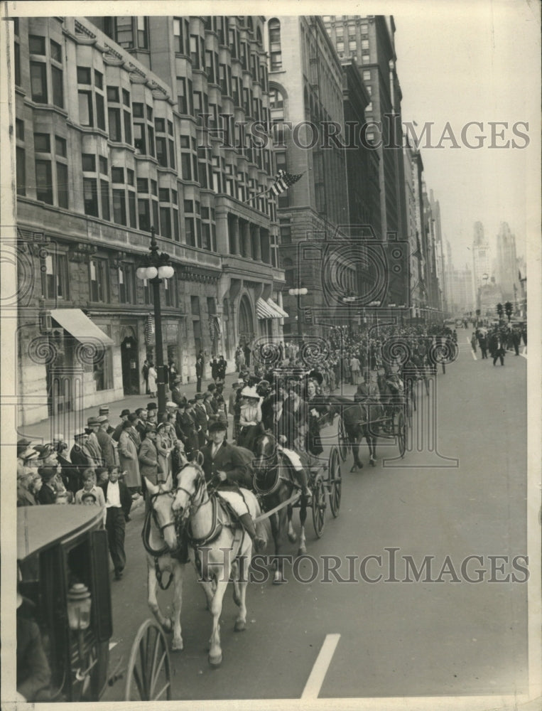 1936 Michigan Avenue Festival Vehilces - Historic Images
