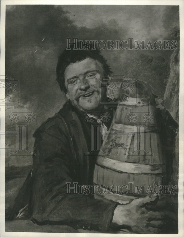 1939 The Man with a Beer Barrel Frans Hals - Historic Images
