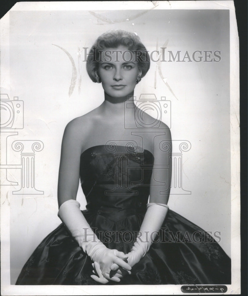 1958 Joanne Gignilliat Trimmier Woodward TV - Historic Images