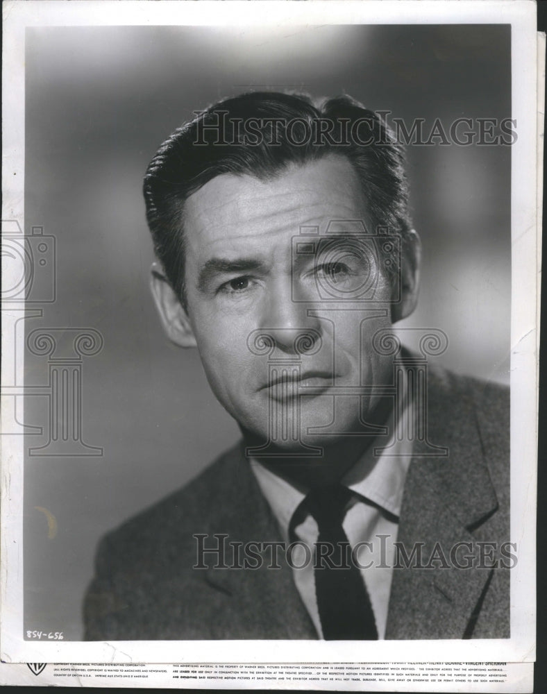 1961 Robert Ryan American Actor Mabel Bushn - Historic Images
