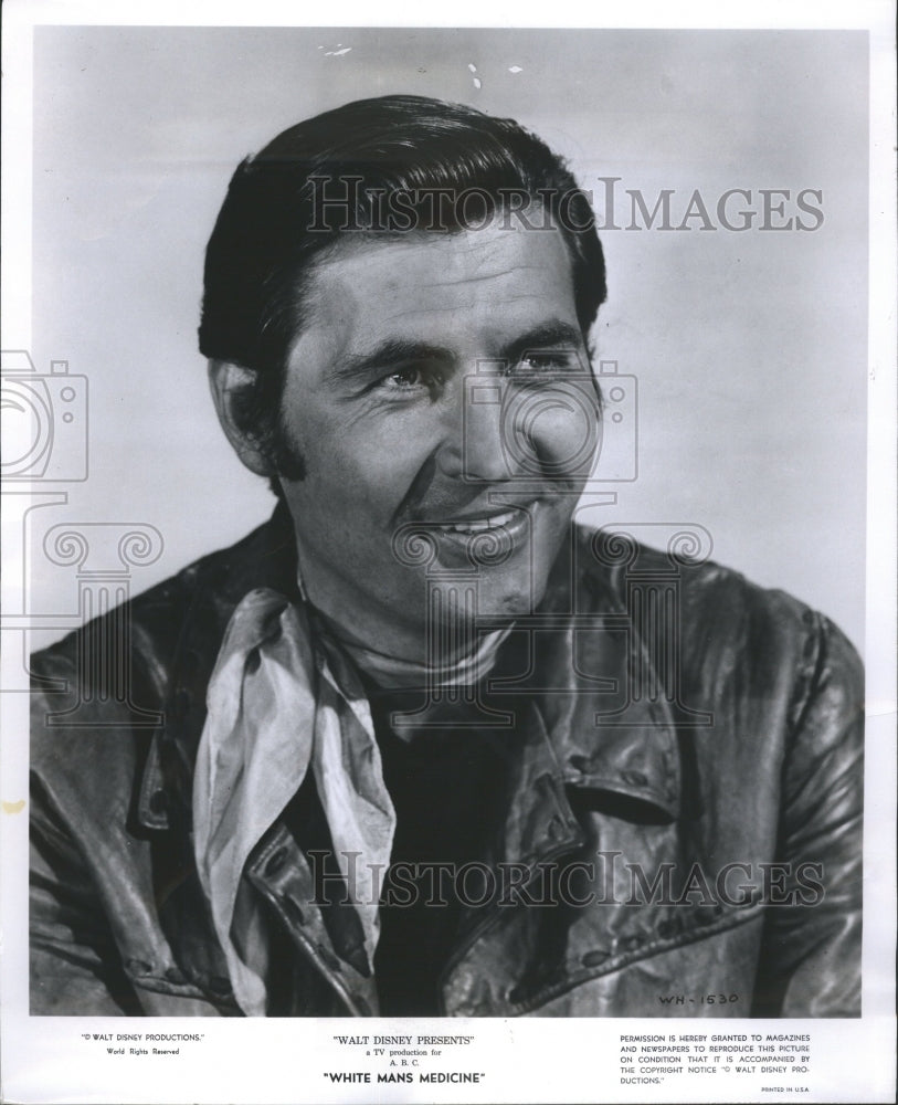 1961 Fess Elisha PArker Film Actor Davy - Historic Images